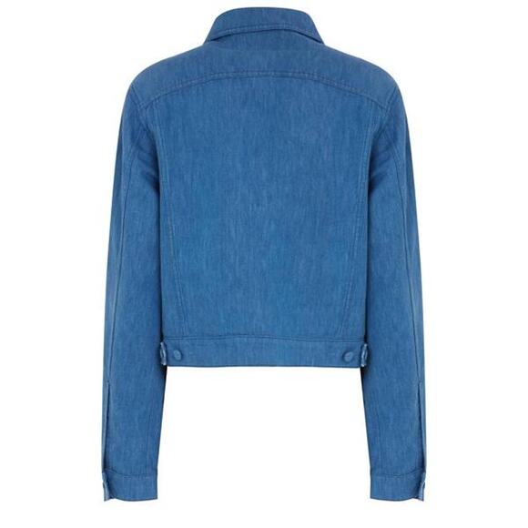***** Not Available*****Jacket in Blue Denim - Picture 4 of 4